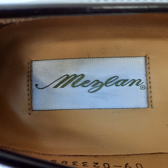 MEZLAN Kiltie Tassel Handcrafted Santander Loafer Calfskin Leather High Shine 8 - Picture 13 of 13